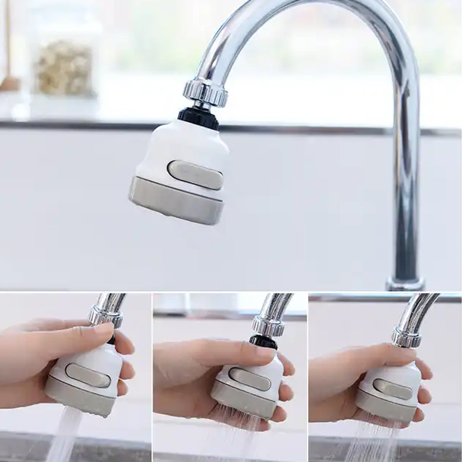 1577 360 Degree Rotating Water-Saving Sprinkler,Faucet Aerator for Kitchen,Bathroom,Water Faucet Kitchen Tap,sink tap shower sprinkler plastic 3 Mode Adjustable Head Nozzl 1577 360 Degree Rotating Water-Saving Sprinkler,Faucet Aerator for Kitchen,Bathroom,Water Faucet Kitchen Tap,sink tap shower sprinkler plastic 3 Mode Adjustable Head Nozzl